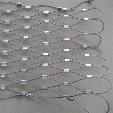Ferrule Stainless Steel Cable Mesh