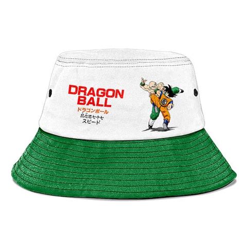 Maybe you would like to learn more about one of these? Dragon Ball Goku Vs Tien White And Green Powerful Bucket Hat - Saiyan Stuff