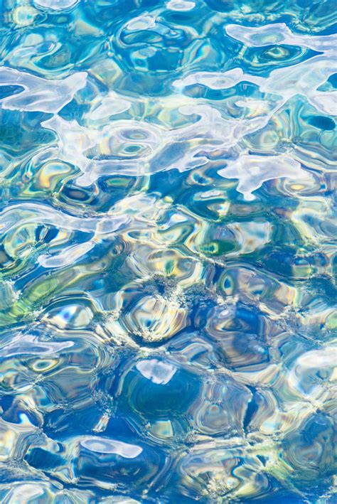 Ocean Prints Water Reflection Ripples Abstract Ocean Blue Nautical