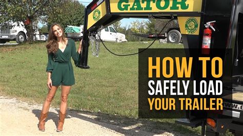 Just hop on and give it gas lol. How to Safely Load a Trailer - YouTube