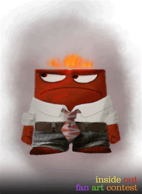 Inside Out Anger  By Disney Pixar Find And Share On Giphy