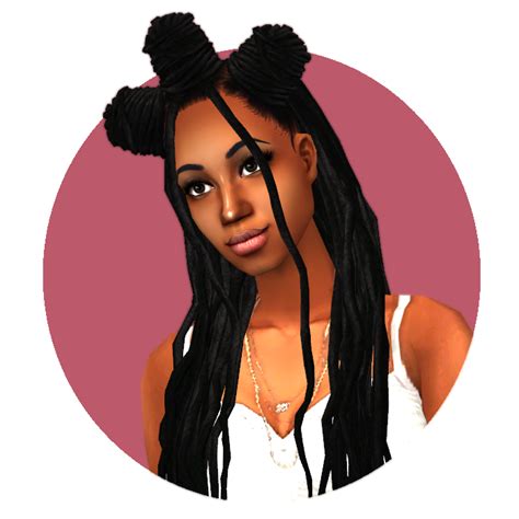 Akasha Dreads V1 By Sheabuttyr Sims 2 Hair Sims 2 Afro Hairstyles