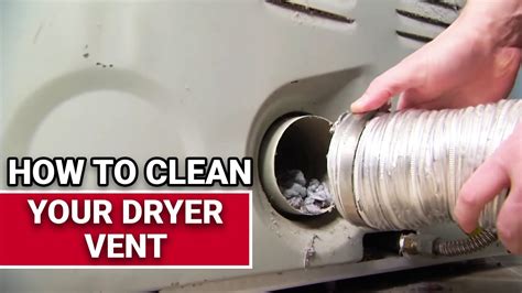 How To Clean Your Dryer Vent Line Ace Hardware Youtube