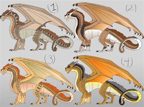 Sandwing Adopts Closed By Zombiekiller52 Wings Of Fire Dragons