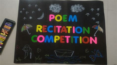 161 likes · 1 talking about this. Poem Recitation Competition | Poem recitation, School ...