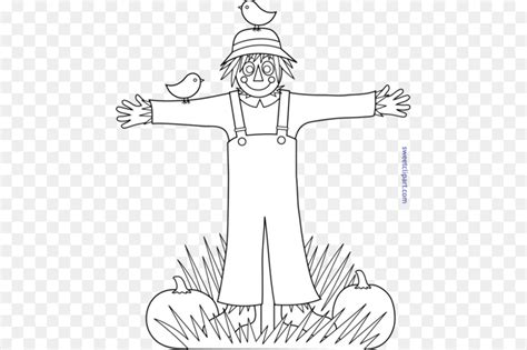Download High Quality Scarecrow Clipart Outline Transparent Png Images