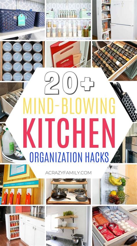 30 Mind Blowing Diy Kitchen Organization Hacks Kitchen Hacks