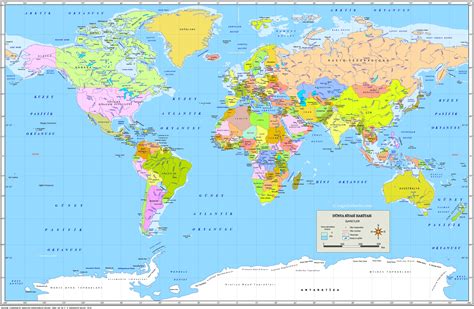 Dünya Dilsiz Haritası Toprak Dağılımı WRHS