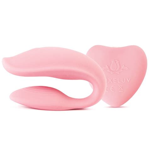 Sex Shop Rechargeable Silicone C Type Dual Motor Vibrator Remote