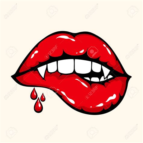 Vampire Bottom Lip Clipart 10 Free Cliparts Download Images On