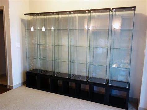Ikea glass display cabinet sale. More ideas below: How To Make DIY display cases design How ...