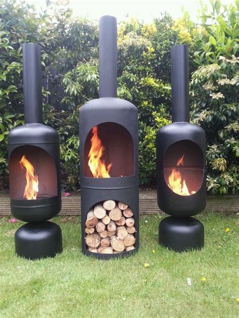 Fire pits are a safe and easy way to create the rustic feeling of a campfire in your backyard, patio, or deck. Lit Your Outdoor Space Nuance with Chiminea Fire Pit for ...