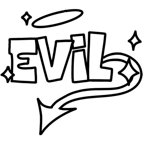 Evil Angel Tattoo Semi Permanent Tattoos By Inkbox™