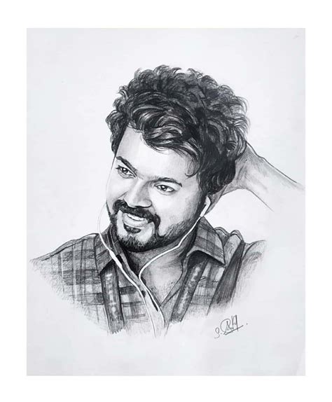Another Fan Art Thalapathyvijay Master In 2020 Anime Drawings