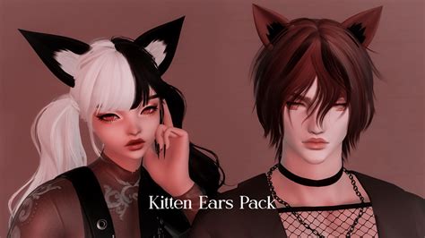 Kitten Ears Pack The Glamour Dresser Final Fantasy Xiv Mods And More