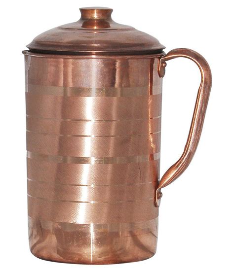 Prisha India Craft Copper Jug Buy Online At Best Price In India Snapdeal