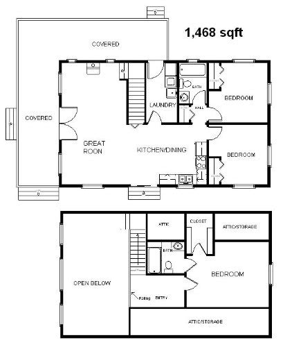 Easy Cabin Designs 24x40 Country Classic 3 Bedroom 2 Bath Plans Package Blueprints And Material