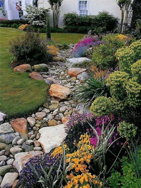 Most Beautiful And Attractive Rock Garden Ideas Rock Garden Design River Rock Landscaping