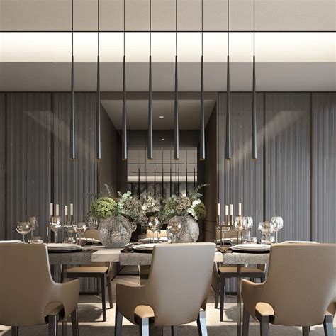 Popular Contemporary Dining Room Design Ideas 46 Homyhomee