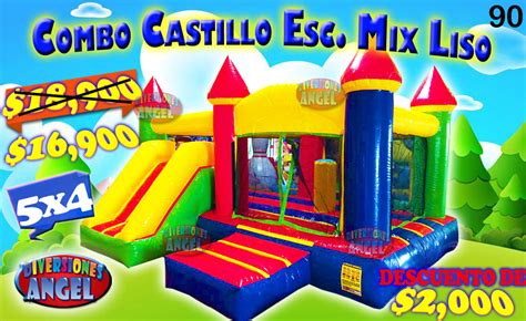 Venta De Brincolines Combo Castillo Escalador Mix