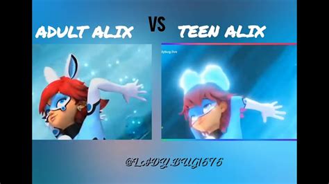 Teen Alix Vs Adult Alix Transformation YouTube