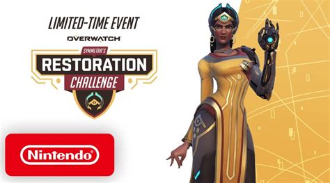 New Overwatch Short Story And Symmetras Restoration Challenge Now Live