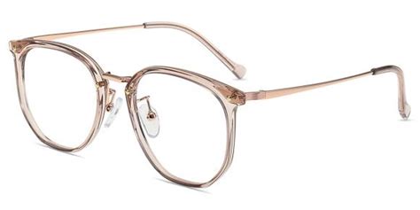 Unisex Full Frame Tr Metal Eyeglasses Firmoo Com Au