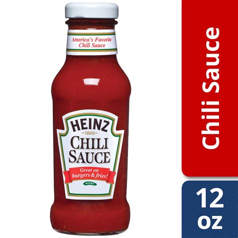 Heinz Chili Sauce 12 Oz Bottle