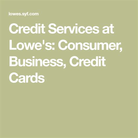 If you have any credit cards that are backed by ge money bank be forewarned that they are supposedly reviewing all credit card accounts and determining by their own methods whose cards they are cancelling. Credit Services at Lowe's: Consumer, Business, Credit Cards | Credit card, Visa rewards ...