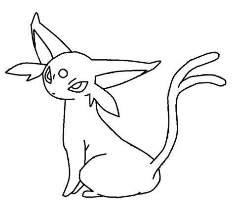 Pokemon Coloring Pages Espeon Free Template By Sketch Coloring Page My Xxx Hot Girl