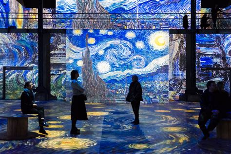 Awesome Immersive Van Gogh Show Opens In Paris In Pictures Gustav