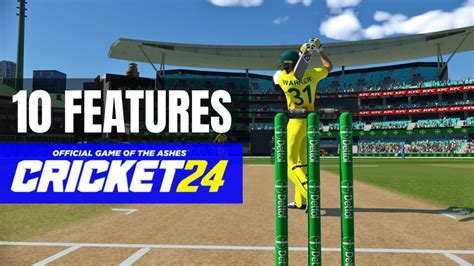 10 Confirmed Features In Cricket 24 Youtube