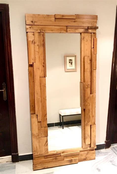 Espejo De Madera Con Diseño Espectacular Para Tu Hogar · Ash