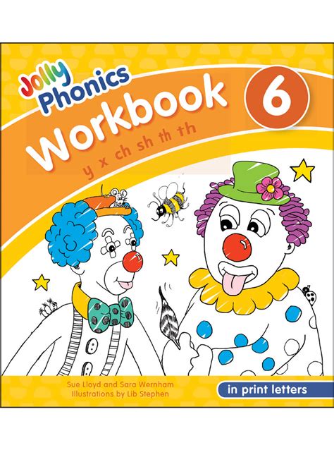 Jolly Phonics Workbook 6 In Print Letters — Jolly Phonics