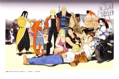 Terry Bogard Jenet Behrn Rock Howard Futaba Hotaru Griffon Mask