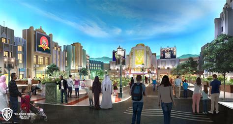 Warner Bros World Theme Park Unveils Gotham And Metropolis