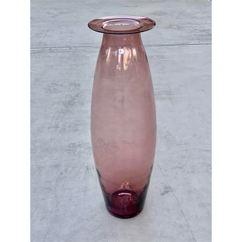 Vintage Labeled Blenko Floor Vase Chairish
