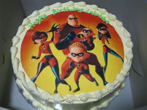 The Incredibles Cake Disney Cakes Cake Decorating Cake