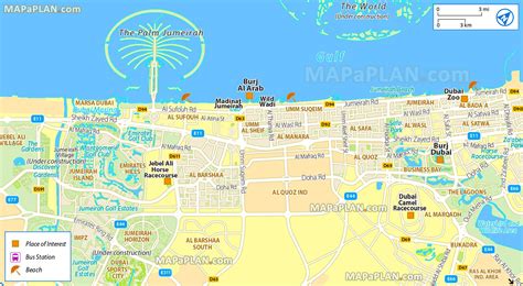 Dubai Hotel Map Artofit
