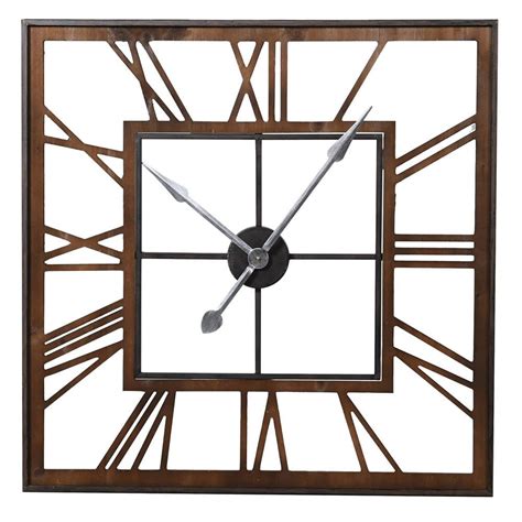 Square Skeleton Wall Clock Cp Lighting And Interiors Shop Online Now