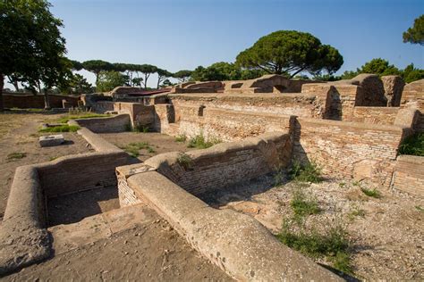 Italy Ostia Antica Baths Of Neptune 000341 The Mca Collection
