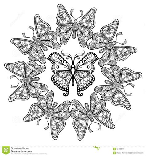 Coloring Pages Free Coloring Pages Of Tribal Butterflies