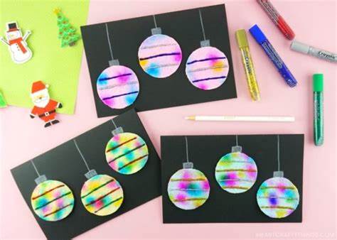20 Easy Christmas Art Projects For Kids Conservamom