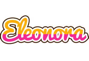 Eleonora Logo Name Logo Generator Smoothie Summer Birthday Kiddo Colors Style