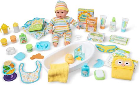 Melissa And Doug Mine To Love Deluxe Baby Care Play Set 48