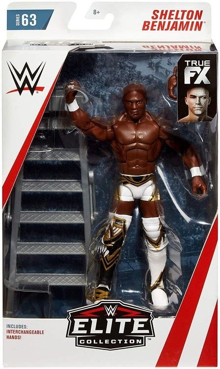 Barkbox chompionship belt with dog biting on i. WWE Wrestling Elite Collection Series 63 Shelton Benjamin ...