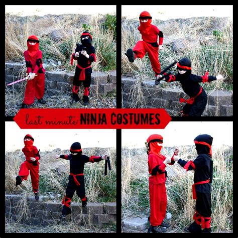 Easy DIY Ninja Costume