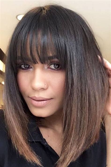 15 Spectacular Pics Of Shoulder Length Hairstyles With Bangs