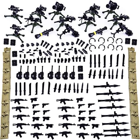 Pario Custom Waffen Set Für Soldaten Mini Figuren Swat Team Polizei