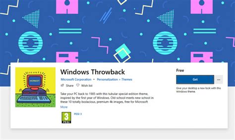 Windows Throwback Theme Now Available For Windows 10 Wincert